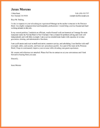 Application Letter For Hotel And Restaurant Management Examples Sample Cover Graduates Job Cover Letter Cover Letter For Resume Good Cover Letter Examples