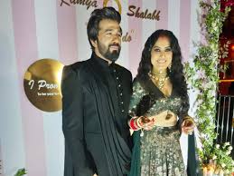 In Pics And Videos Kamya Panjabi And Shalabh Dang S Wedding Reception Times Of India
