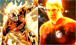 As for chris evans' cameo, it will be a kind of evil version of captain america, turned into the human torch. Human Torch Chris Evans Comic Icons