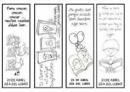 Descarga abecedario con letras grandes para colorear al final de las letras, encontrarás un enlace para descargar todos el abecedario con. Dia Del Libro Puntos De Libro Para Imprimir Y Colorear Paperblog El Dia Del Libro Actividades Dia Del Libro Marcadores De Libros