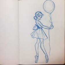 15k Thank You So Much Love Thankful Motivated Art Sketch Ballerina Pointe Ballet Balloon Ribbon Girl Cute Art Art Sketches Sketches