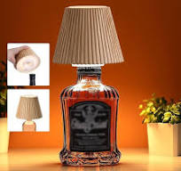 WILIT Wireless Bottle Lamp Shades for Table Lamps, 3 Level ...