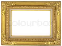 Build your perfect photo frame with a bucharest spoon gold distressed retro frame. Gold Frame Stock Image Colourbox