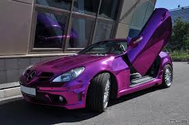 Mercedes Slk In Purple Chrome Photo Gallery Mercedes Slk Mercedes Benz Cars Mercedes