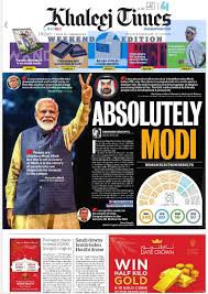 The prime minister of india is at it again. Election Results 2019 Newspapers From Around The World React To Modi S Landslide Win Deccan Herald