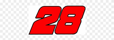 Who owns the number 40 car in nascar? Nascar Numbers Png Clipart Black And White Download Nascar Number 28 Png Free Transparent Png Clipart Images Download