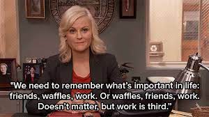 For most of the show's run, she serves as deputy director of the parks and recreation department of the fictional city of pawnee, indiana. Parks And Rec Waffles Gif Parksandrec Waffles Friends Discover Share Gifs