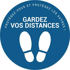 Stickers Gestes Barrieres Stickers Autocollant Espace De Travail