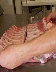 The right ventricle is in the anterior part of the heart. Pork Cuts Explained