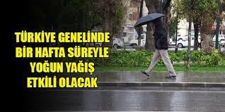 Turkiye Genelinde Yagis Etkili Olacak 2020 Meteoroloji Yoga Yaya