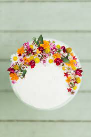 Where to get edible flowers for cakes. Floral Honey Cake Inspiration Edible Flowers Floral Cake Flower Cake