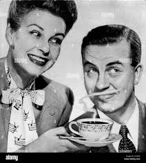 Coffee advert 1940s hi-res stock photography and images