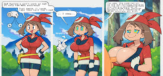 Rule34 - If it exists, there is porn of it  stealth brock, may (pokemon)   6808930