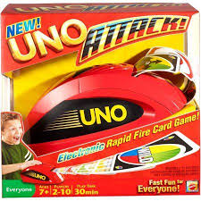 uno attack rapid fire card game for 2 10 players ages 7y walmart com card games games for teens uno card game