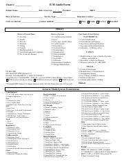 Medical Coding Audit Form Pdf E M Audit Form Chart Patient