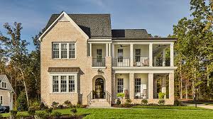 Ask yourself if you plan on using your porch for entertaining or for quiet time? House Plans With Stacked Porches House Plans Southern Living House Plans