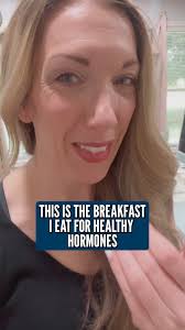 This Is The Breakfast I Eat For Healthy Hormones 🍳, Follow for more  nutrition tips for women over 40 trying to lose weight!, #menopause  #perimenopause #nutrition #healthyrecipes
