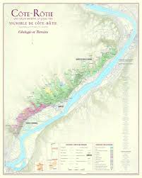 Maps Of Northern Rhone Aocs With Soil Types Fernando Beteta Ms In 2020 Wine Region Map Wine Map Map