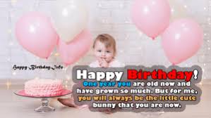 On your son's or daughter's birthday let him or her know what a wonderful difference he or she made to your life. Happy 1st Birthday Wishes Messages For Baby Boy Girl