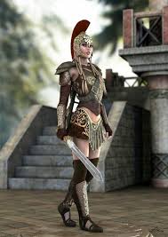 A Fantastic Female Gladiator S Costume Warrior Woman Warrior Girl Gladiator Costumes