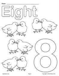 Printable Animal Number Coloring Pages Numbers 1 10 Free Printable Numbers Alphabet Coloring Pages Numbers Preschool