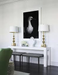 The Parsons Table Sarah Richardson Design White Console Table Parsons Table Home Decor