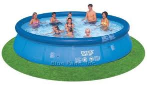 Intex 15 X 36 Easy Set Pool 56410e Super Easy Set Up Ready For Water In As Little As 10 Minutes Water Cap Easy Set Pools Intex Above Ground Swimming Pools