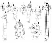 Try gluing the correct number of buttons, beans, or cherrios on your page. Numberblocks Numbers 1 To 5 Fun Coloring Pages Printable