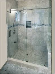 Crescent Slider Brushed Nickel Barn Slider Header Frameless Sliding Shower Door Glass Shower Enclosures Sliding Shower Door Frameless Sliding Shower Doors
