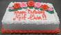 Strawberry Tres Leches Cake Decoration