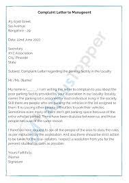 A letter of request is an official document and should be written in formal way. Complaint Letter Format Samples How To Write A Complaint Letter A Plus Topper