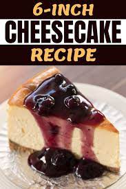 Prepare crumb crust by mixing the graham cracker crumbs, 2 t. 6 Inch Cheesecake Recipe Insanely Good