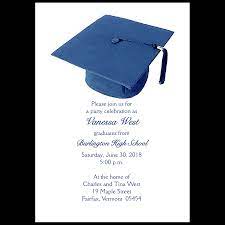Tapi dalam bahasa inggris nya ya. Graduation Party Invitation Grad 03 Blue Ipv Studio