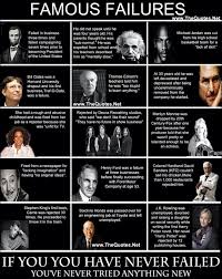 Failure Is Not Bad Famous Failures Failure Quotes Wise Quotes