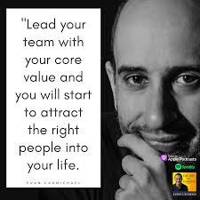 Evan Carmichael ON: Parenting, Suicide & Belief