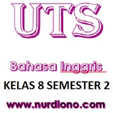 We did not find results for: Soal Pilihan Ganda Bahasa Inggris Kelas 8 Semester 1 Kurikulum 2013 Dapatkan Data