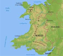Map of the battle of thermopylae 480 bc. Wales Physical Map