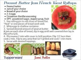 Grilled Cheese Beurre D Arachides Et Confiture Tupperware Recipes Tupperware Party Ideas Microwave Cooking