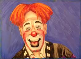 Watercolor Clown #7 Ryan Combs