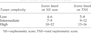 • (a) diagram demonstrating the scoring for the p.a.d.u.a. Reproducibility And Fidelity Of The R E N A L Nephrometry Score Semantic Scholar