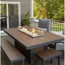 Kenwood Composite Propane Natural Gas Fire Pit Table Propane Fire Pit Table Natural Gas Fire Pit Fire Pit Table