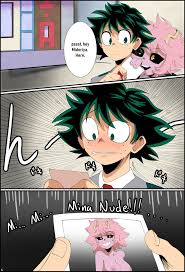 Mina X Deku porn comic