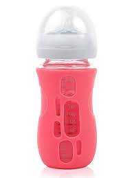 Buy Olababy Silicone Sleeve For Avent Natural Glass Baby Bottles 8 Oz Pink Online In Usa B00sce62hq
