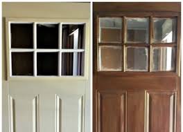 Paint Steel Door To Look Like Wood Visual Motley