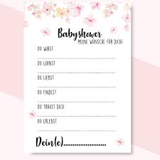 Zuerst gewinnt um 5 zu erhalten, eine zeile! Gentle North Babyparty Spiele 25 Karten Beidseitig Bedruckt Deutsch Spiele Babyparty Party Babyparty Spiele