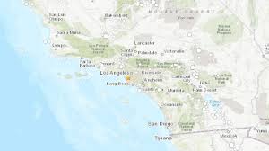 How deep is the inner core of earth in km. La Earthquake Map Spectrum News 1