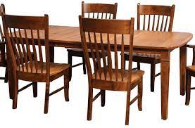 Check out our rectangular dining room table selection for the very best in unique or custom, handmade pieces from our kitchen & dining tables shops. Daniel S Amish Tables 42 602b T Distressed Rectangular Dining Table Gill Brothers Furniture Kitchen Tables
