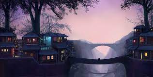 3840x1945 Fantasy 4k Mac Wallpaper Bridge Wallpaper Tree Hd Wallpaper Couple Wallpaper