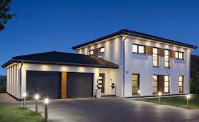musterhaus fertighaus edition 174 von wolf haus gmbh haus bauen haus aussenbeleuchtung haus