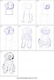 You can download our free thanksgiving doodle coloring pages here on our just color page. How To Draw A Mini Goldendoodle Printable Drawing Sheet By Drawingtutorials101 Com Goldendoodle Art Labradoodle Drawing Labradoodle Painting